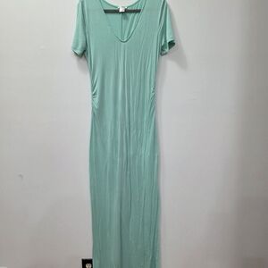 VENUS Light Green Maxi Dress